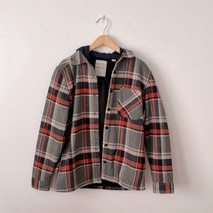 Sunrise Kingdom Jacket Flannel, Men Size Small, Good Condition